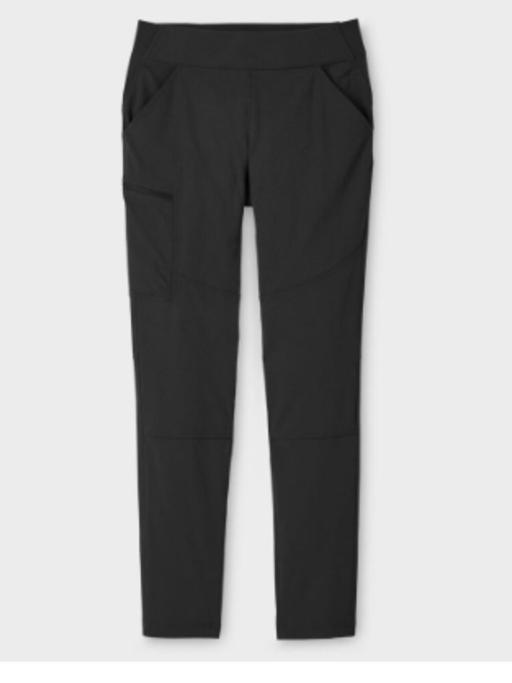 DULUTH SIZE 12 X 31 BLACK FLEXPEDITION PULL ON SLIM LEG PANTS